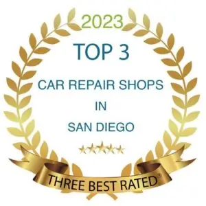 Top 3 Car Repair Shops in San Diego Award