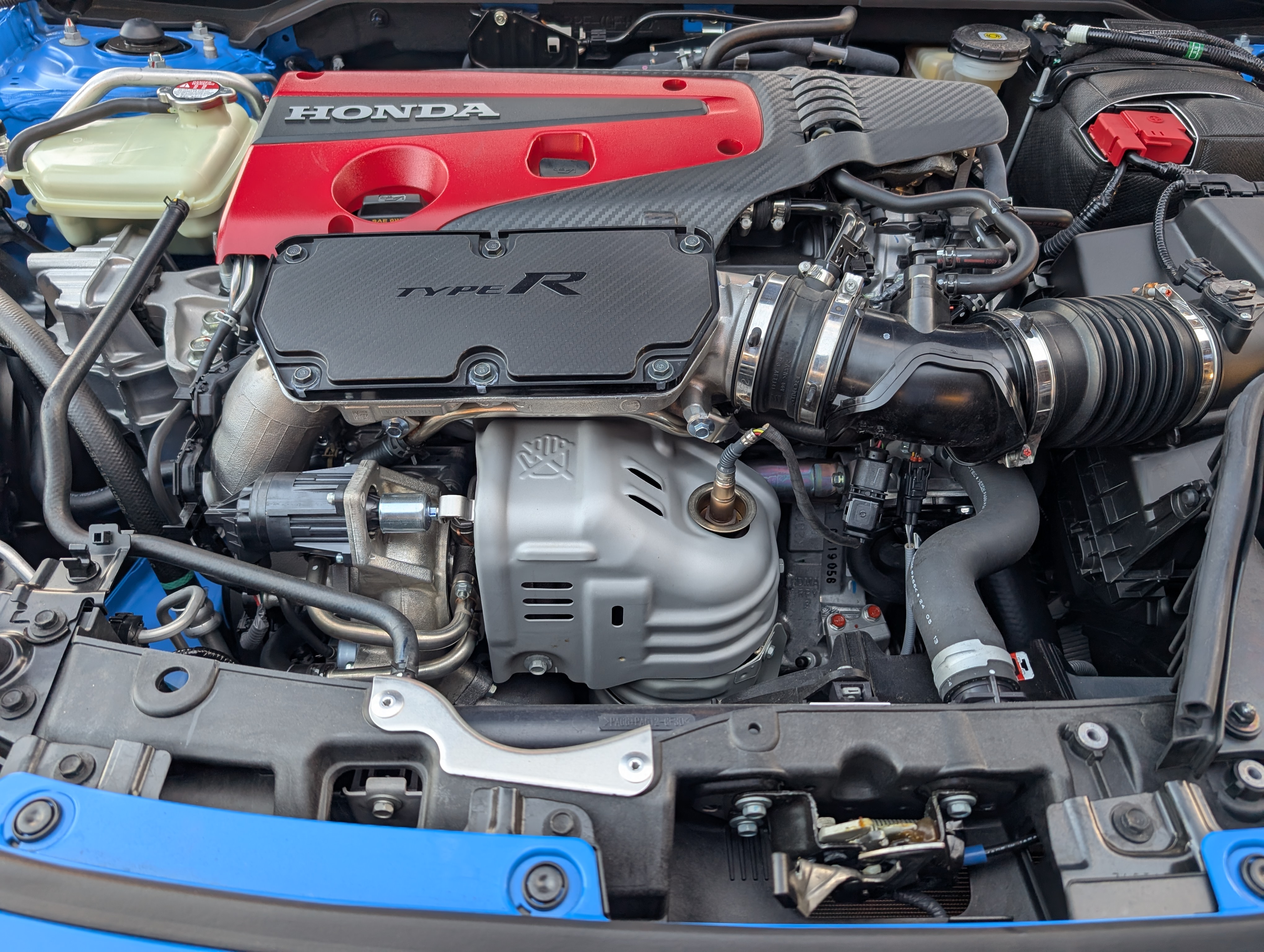 Oil & Filter Maintenance on High-Performance Engine